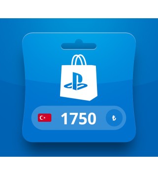 PlayStation Network TRY 1750 Card TURKEY PlayStation 4 Key TÜRKIYE